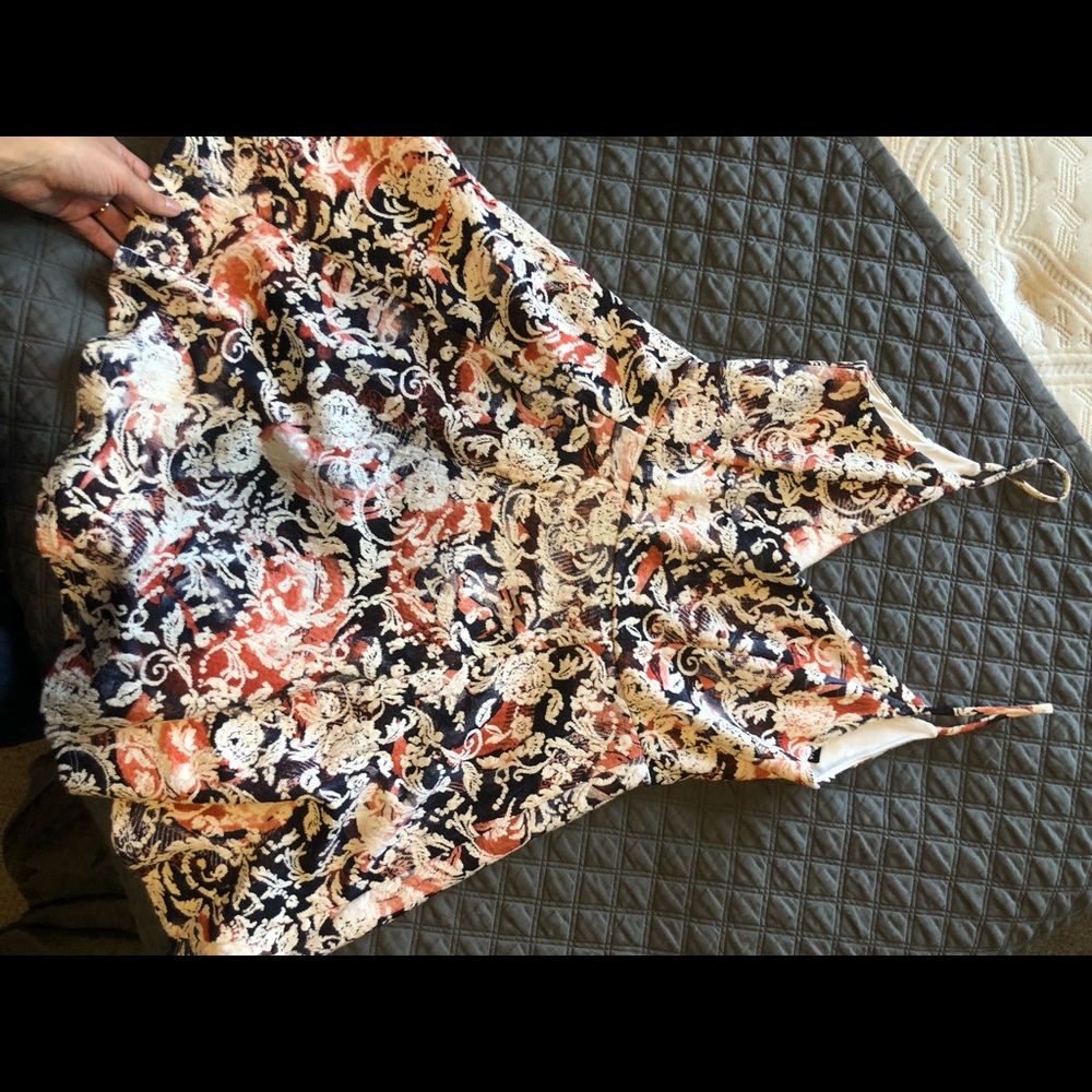 Floral babydoll dress